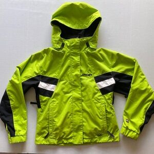 Spyder Kids XL Neon Green Yellow‎ Jacket